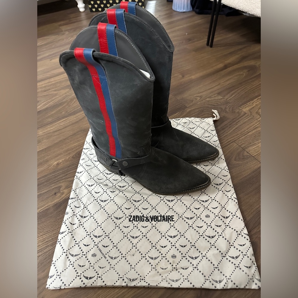 Zadig Voltaire cowboy boots - Picture 10 of 16